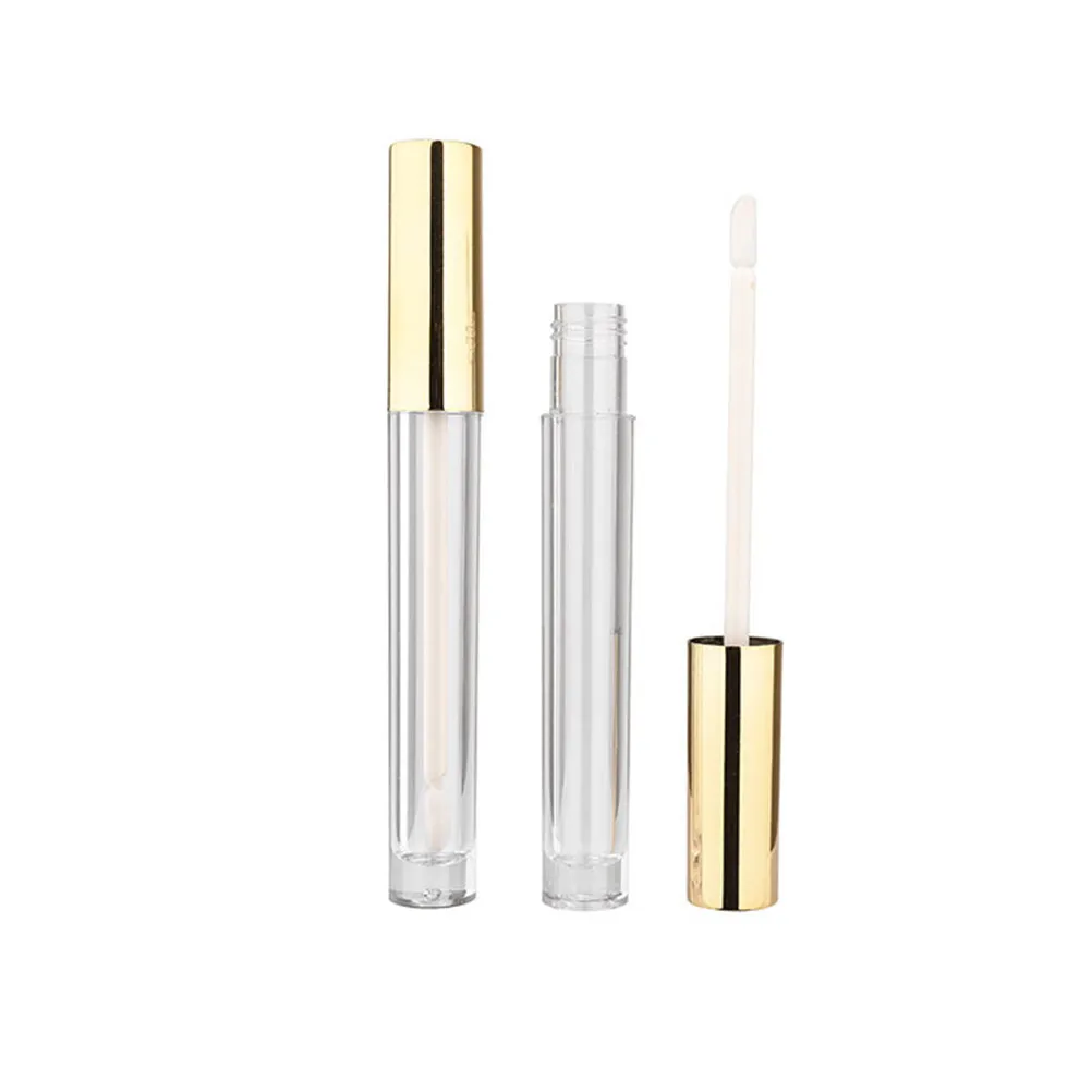 12Pcs Lip Gloss Storage Tubes 10Ml Creative Round Empty Tube Container Lightweight Portable Lip Gloss Oil Storage