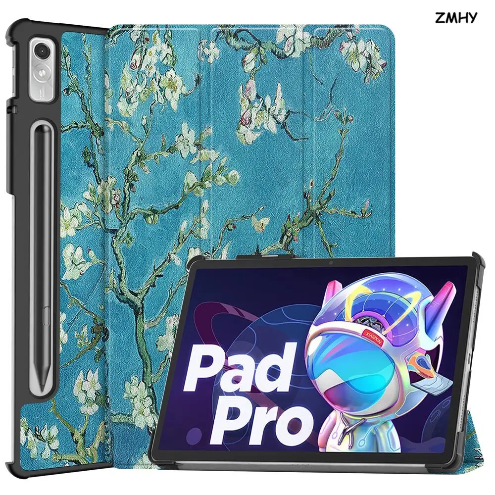 For Lenovo Xiaoxin Pad Pro 2022 Tablet Case PU Leather Folding Stand Magnetic Stand for Lenovo Xiaoxin Pad Pro Case 11.2