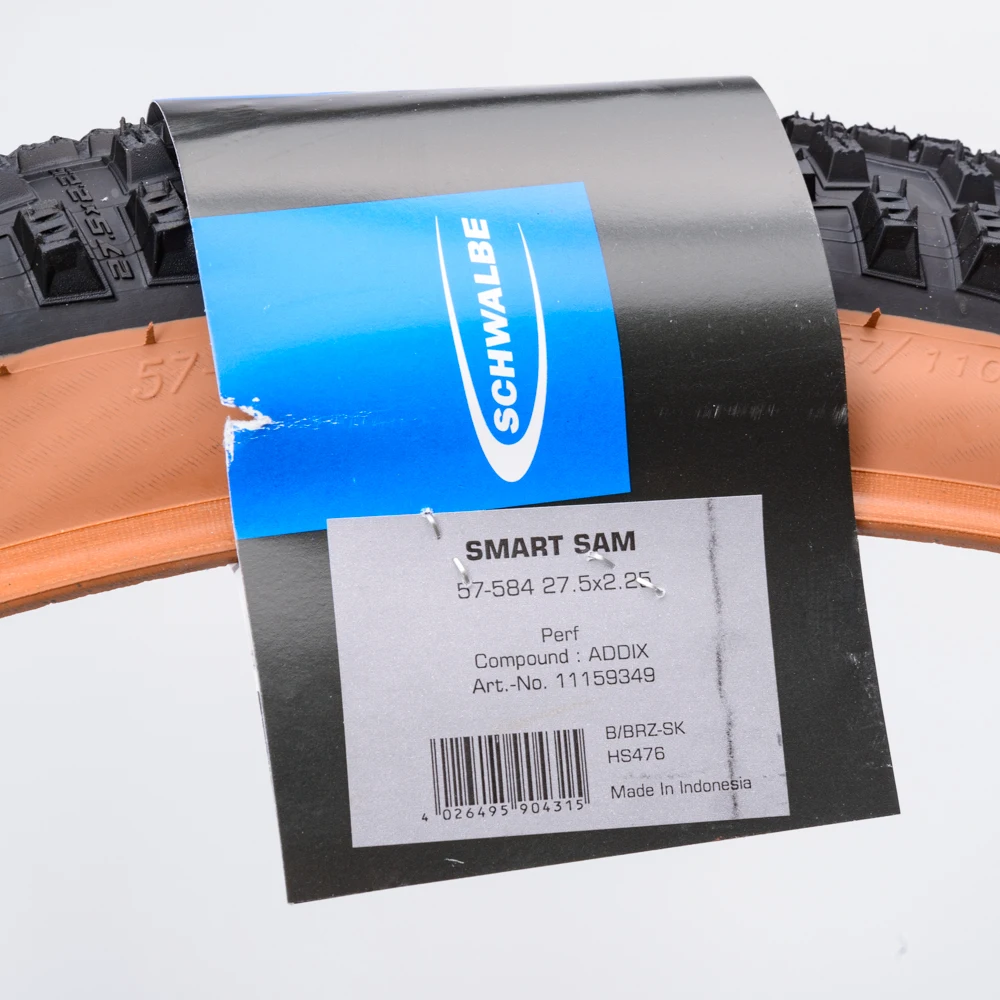 SCHWALBE Smart Sam 27.5/29x2.25 Original MTB Bicycle Tire Performance ADDIX Mountain Bike Wire Tyre XC Off-road Cycling Parts