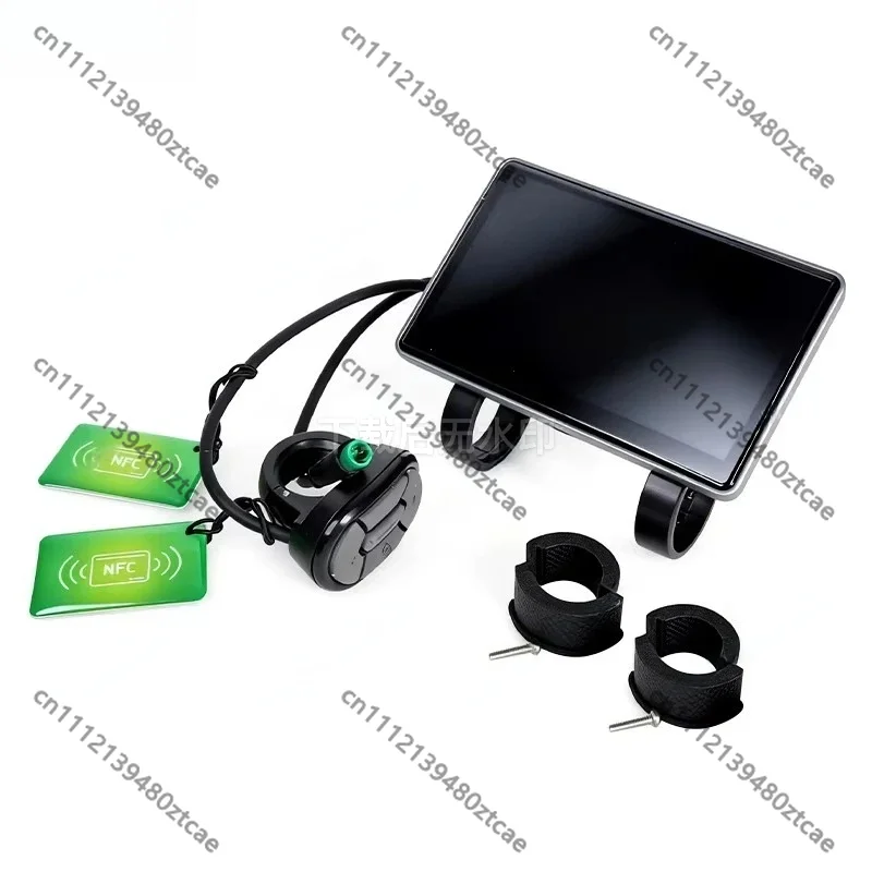 LCD Display Screen With NFC 48V Electric Bicycle Dashboard Replacement Spare Parts