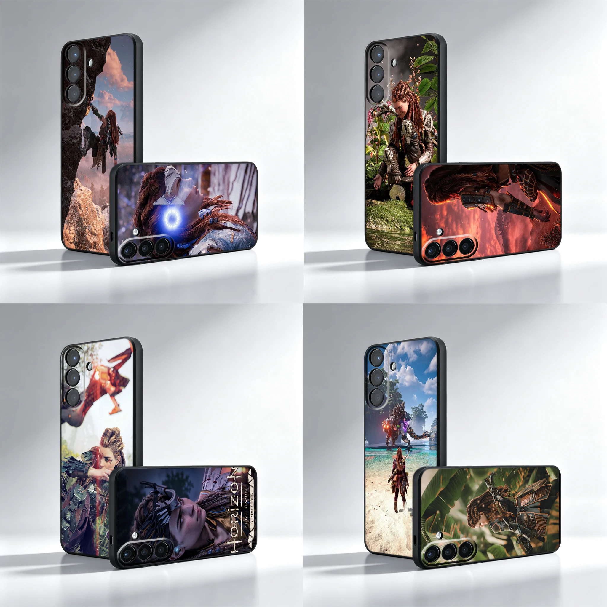 Aloy H-Horizon Z-Zero Dawn Phone Case For Samsung A53 A52S A33 A32 A23 A22 A13 A12 A03S A02 Note 10 20 Ultra A73 A72 M22 M32 M33