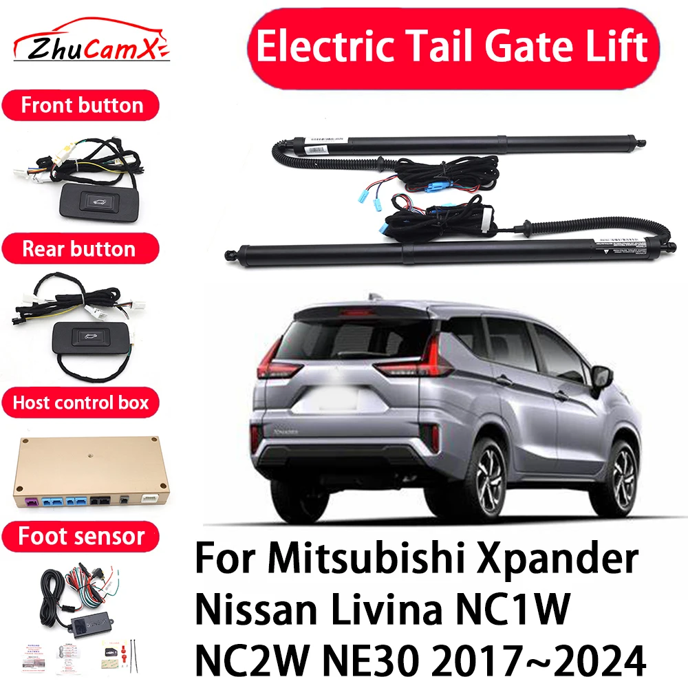 

ZhuCamX Automatic Electric Tail Gate Lift Tailgate Assist System for Mitsubishi Xpander Nissan Livina NC1W NC2W NE30 2017~2024