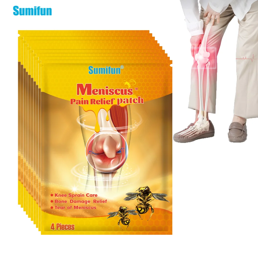 

4/12/20/40Pcs Bee Venom Meniscus Pain Relief Patch Rheumatoid Arthritis Knee Joint Ache Sticker Synovitis Analgesia Care Plaster