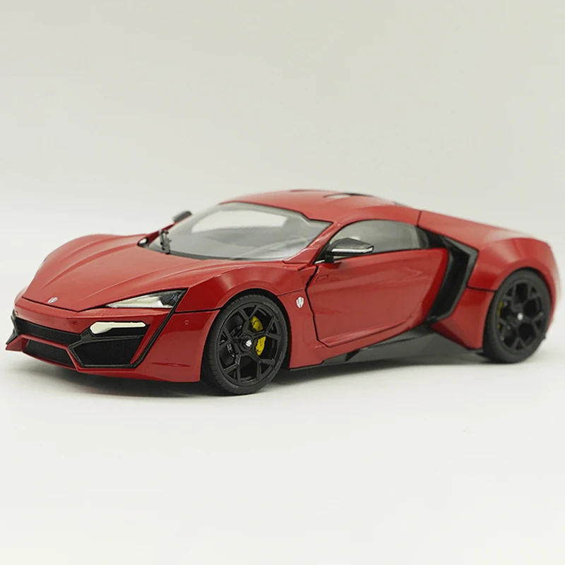

Масштаб 1:18, литой под давлением сплав, AUTOCRAFT Lykan, суперкар, игрушки, модель автомобиля, классические сувениры для взрослых, коллекционные подарки, статический дисплей