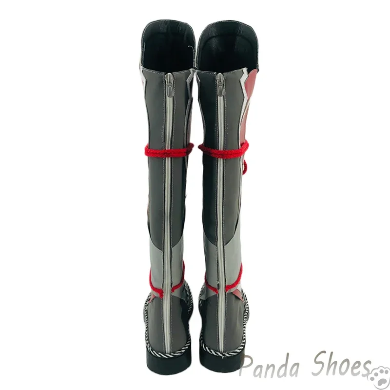 أحذية Genshinimpact Iwakura Clan التأثيرية أحذية أنيمي لعبة طويلة أحذية Iwakura Clan التأثيرية أزياء الدعامة لحفلات الهالوين