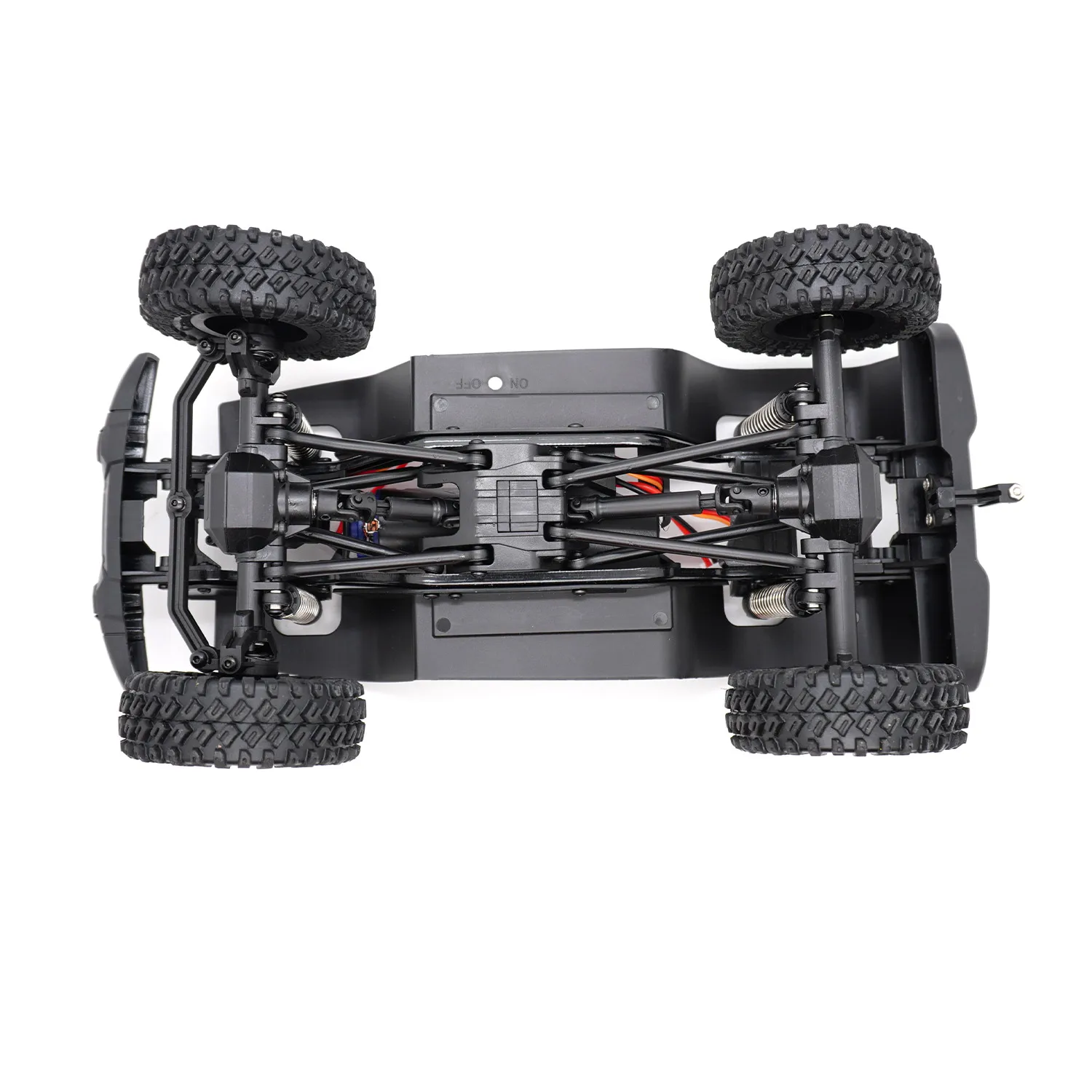 Quadro rc 1/18 trx4m, material de nylon de alta qualidade, chassi montado, caixa de velocidades para AX-8560 jjrc rc crawler, peças de atualização de carro