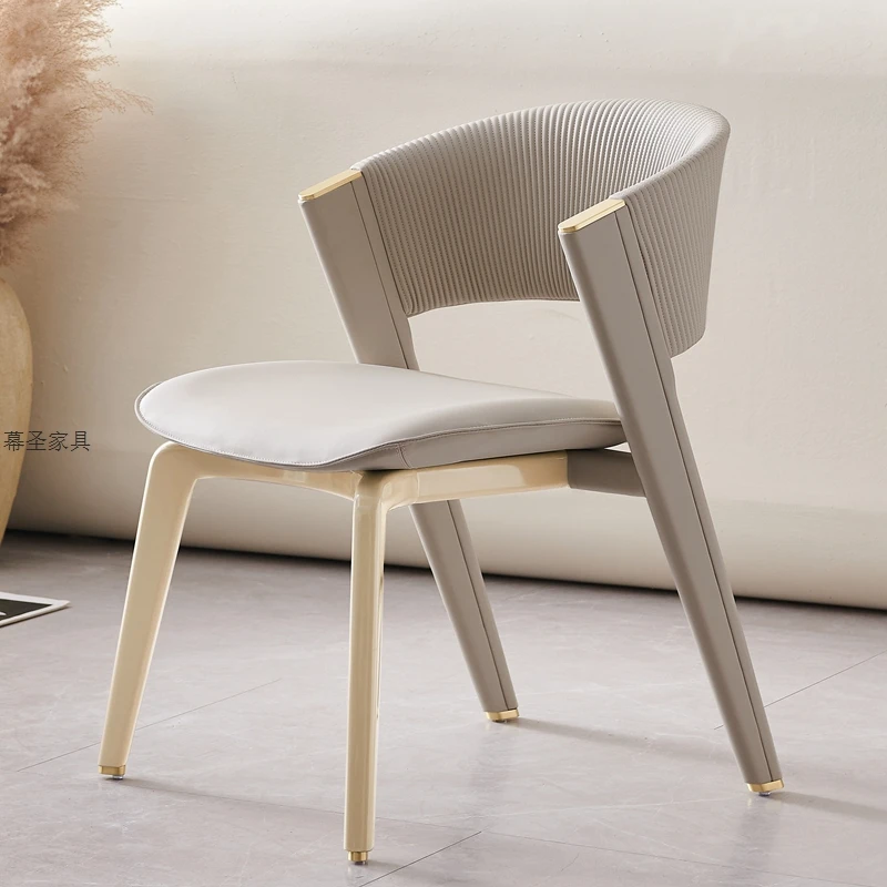 Soft  design for Kitchen Design Luxury Dining Chairs Salon Dressing Table Comfortable Chair for The Living Room Computer