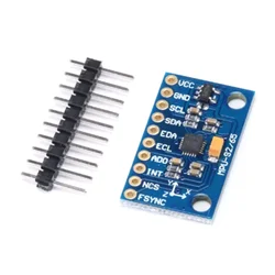 GY-9250 MPU 9250 MPU-9250 299DOF actitud de 9 ejes + giroscopio + acelerador + módulo Sensor magnetómetro interfaz MPU9250 SPI/IIC I2C