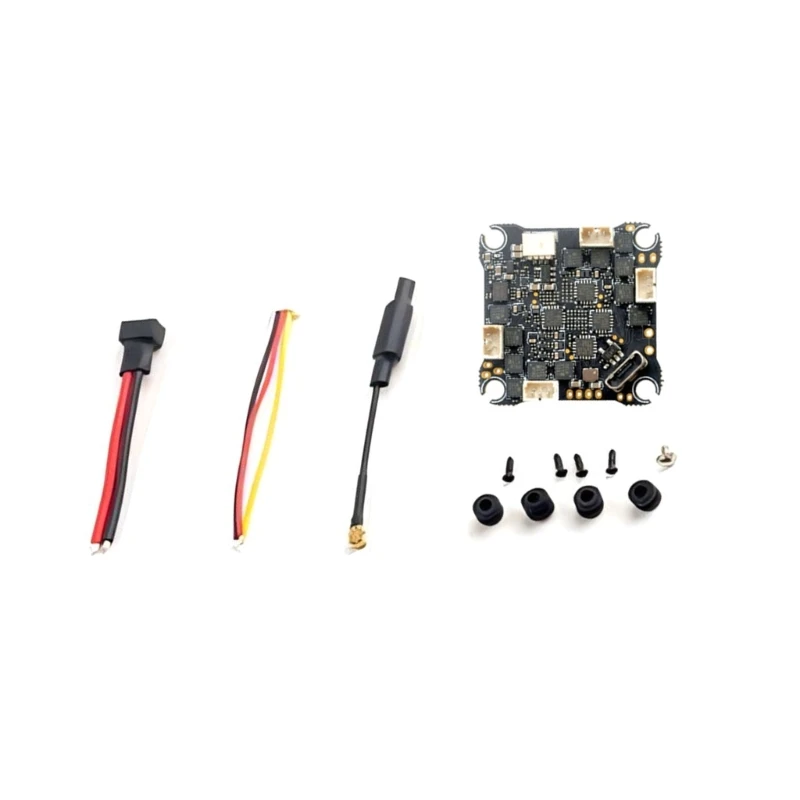 HappyModel X12 5in1 1-2S Flight Controller Built-in BLHELIS 12A ESC OPENVTX 400mW for FPV Drones Accessories