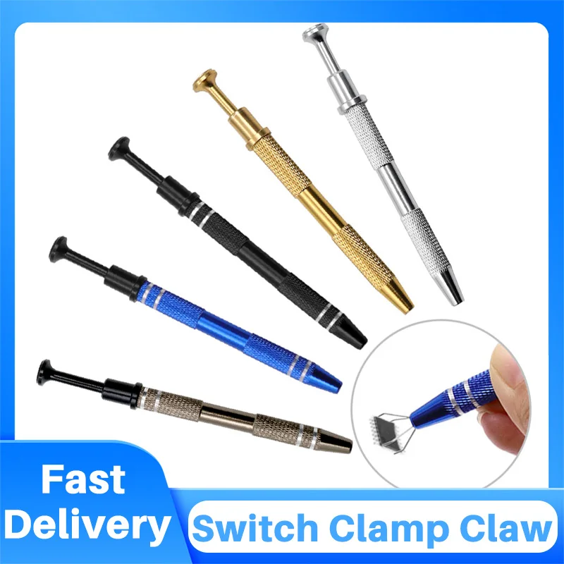 Keyboard Switch Opener Switch Clamp Lube Tool Switch Tweezers for Mechanical Keyboard Switch for Key Switch and Stabilize