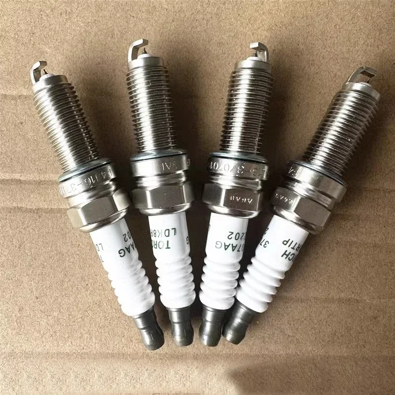 4pcs/set Car Spark Plug F4J16 For Chery JETOUR X70 Tiggo 5/7/8/5x Arrizo 5/7/6/ GX E4T15/E4T16 Engine 1.5T/1.6T F4J16-3707010