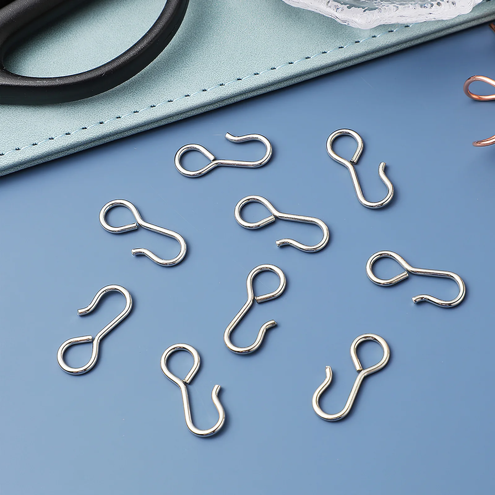 

10Pcs Car Seat Cover Hooks Metal Fixing Hanger Fastener for Auto Seat Covers 23Mm Antislip Stability