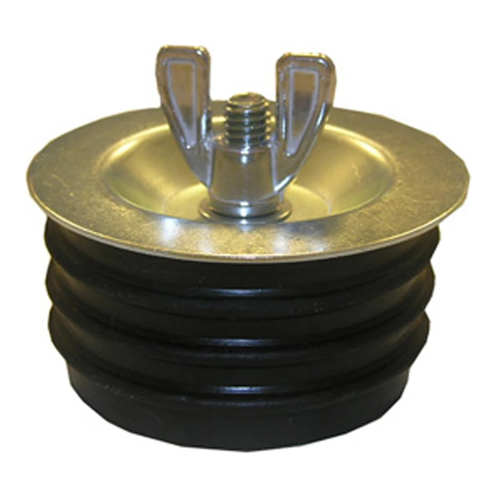 Black Rubber 5 6 Inch Sewer Water Seal Cover Stopper For Pool Bathtub Pond Drain Pipe Plumbing Maintenance Accessories
