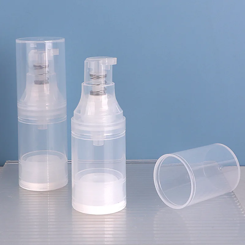 15-50 ml Mini Tragbare Vakuum Presse Typ Flasche Nachfüllbare Make-Up Kosmetik Für Creme Gel Feuchtigkeitscremes Flüssigkeit Lotion flaschen