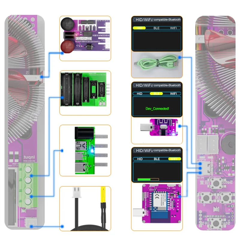 Placa de interruptor de controle de carregamento A25F-CL24R para teste de fonte de alimentação de carga eletrônica testador de capacidade de carga de bateria