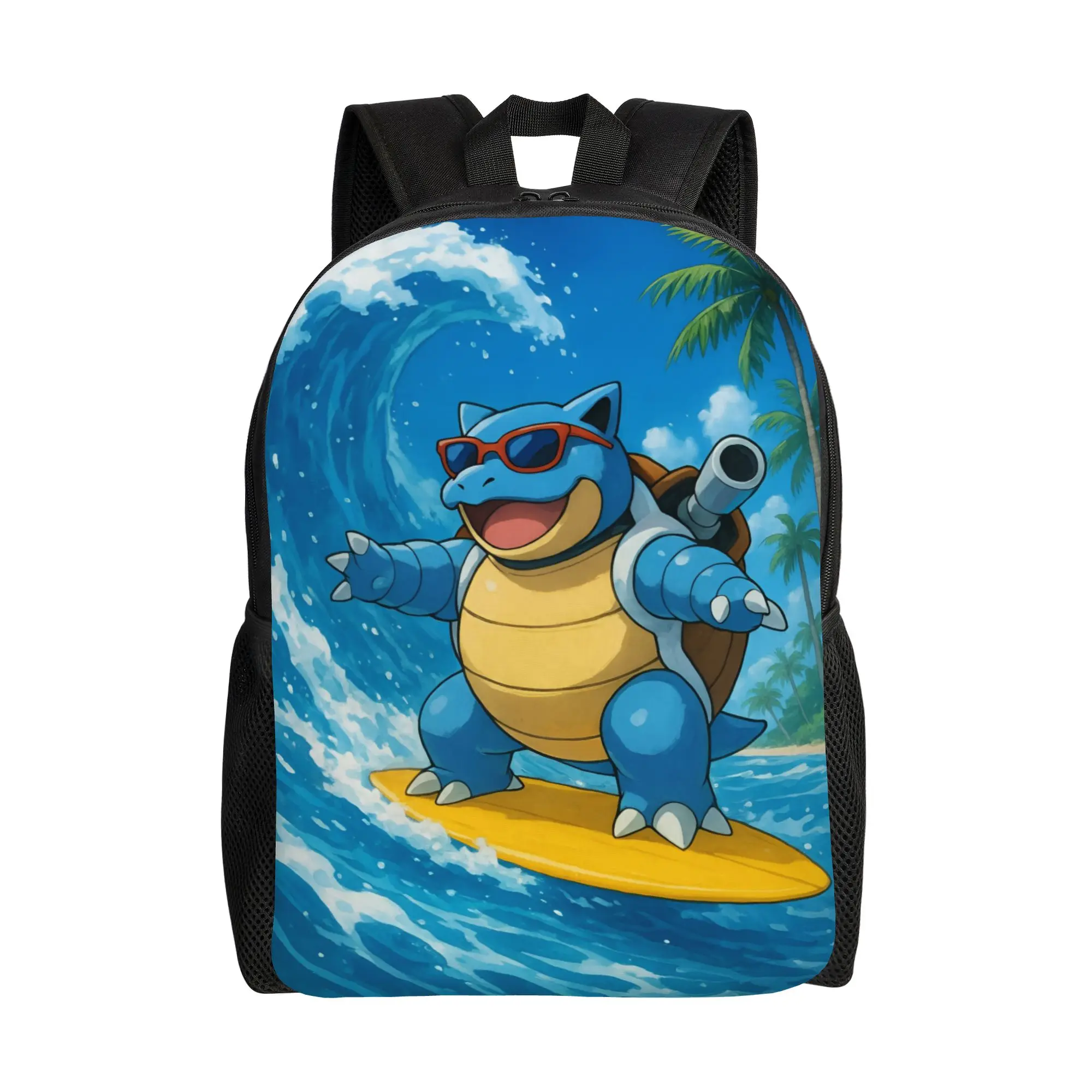 

S-Squirtles Travel Backpack Women Men School Laptop Bookbag Cartoon College Student Daypack Bags