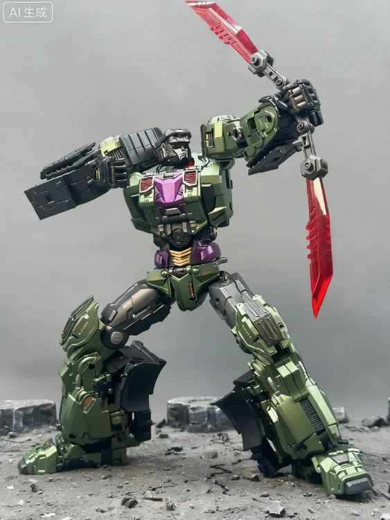 DST02-004 DST02004 Brinquedos de transformação Dali God of War Combinação Polícia God of War Bulldozer Fan Hobbies