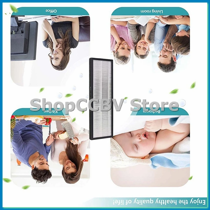 

1 NEA-F1 True HEPA Replace Filters + 4 NEA-C1 Activated Carbon Filters,for NEA120 & Smart WiFi CAF-W36USW-A50M