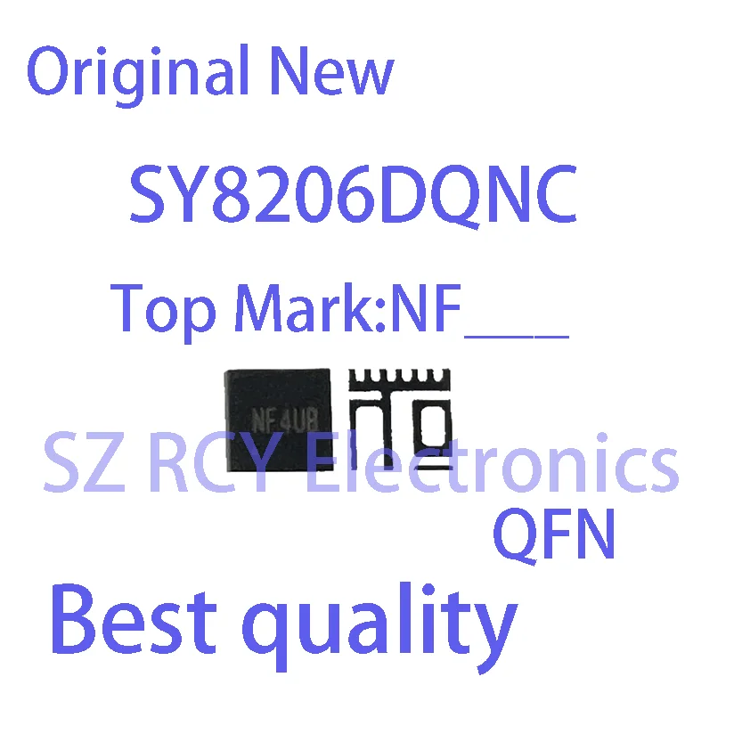 (5 PCS)NEW SY8206DQNC SY8206D Top Mark NFXXX QFN Chipset