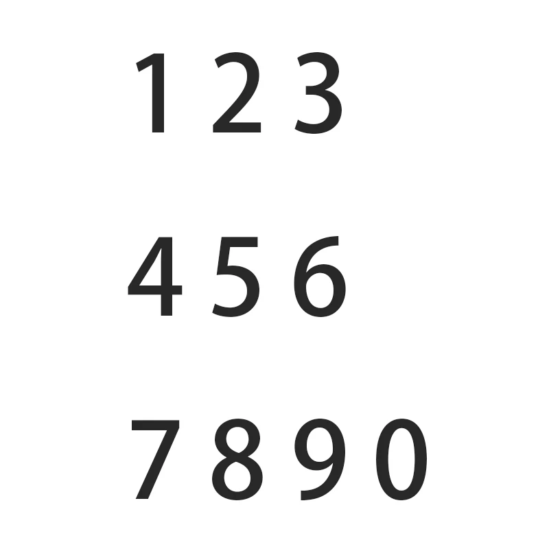 

10pcs Number Plush Toys 0-9 Number Stuffed Animal Dolls Kids Children Educational Plushies Figure Christmas Birthday Gift