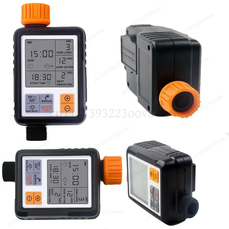 Large Screen Automatic Watering Timer Intelligent Timing Irrigation Device For Flower Plant Garden Watering Spare Parts