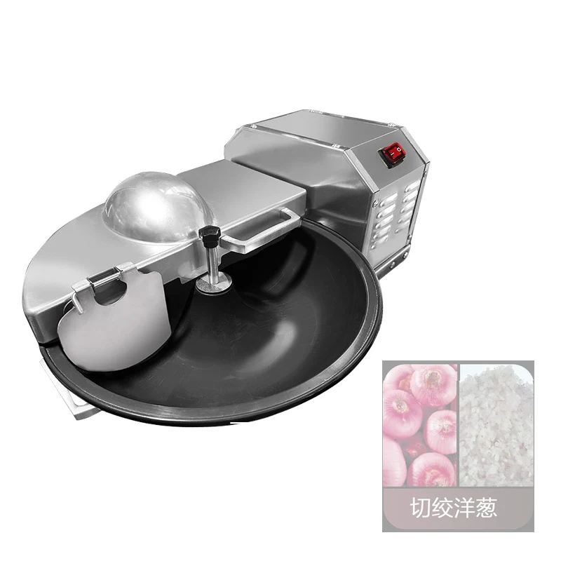 Vegetable Stuffing Chopper Machine Basin Type Electric Vegetable Grinder Multi-Functional Vegetable Granulator Filling Machine