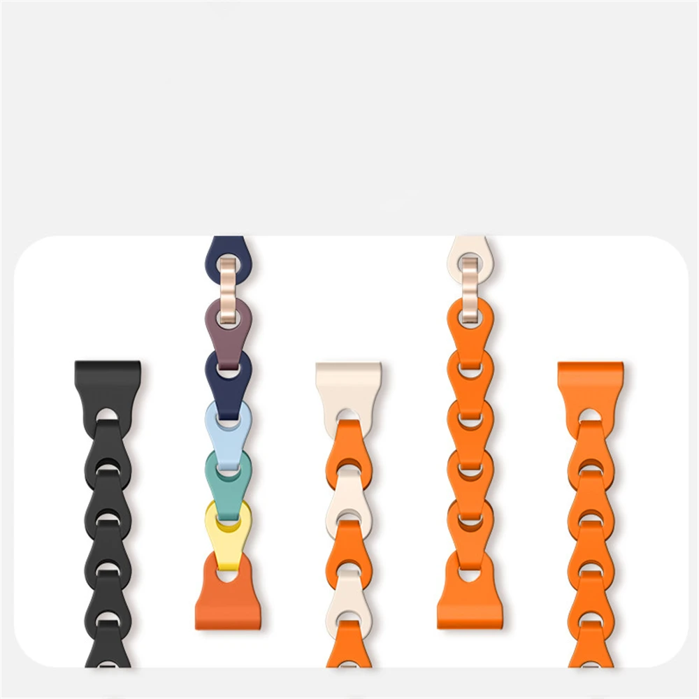 สายกลวงแฟชั่นใหม่18มม. สำหรับนาฬิกา Huawei GT4นาฬิกาข้อมือ41มม. สายซิลิโคนกำไลข้อมือเปลี่ยนได้