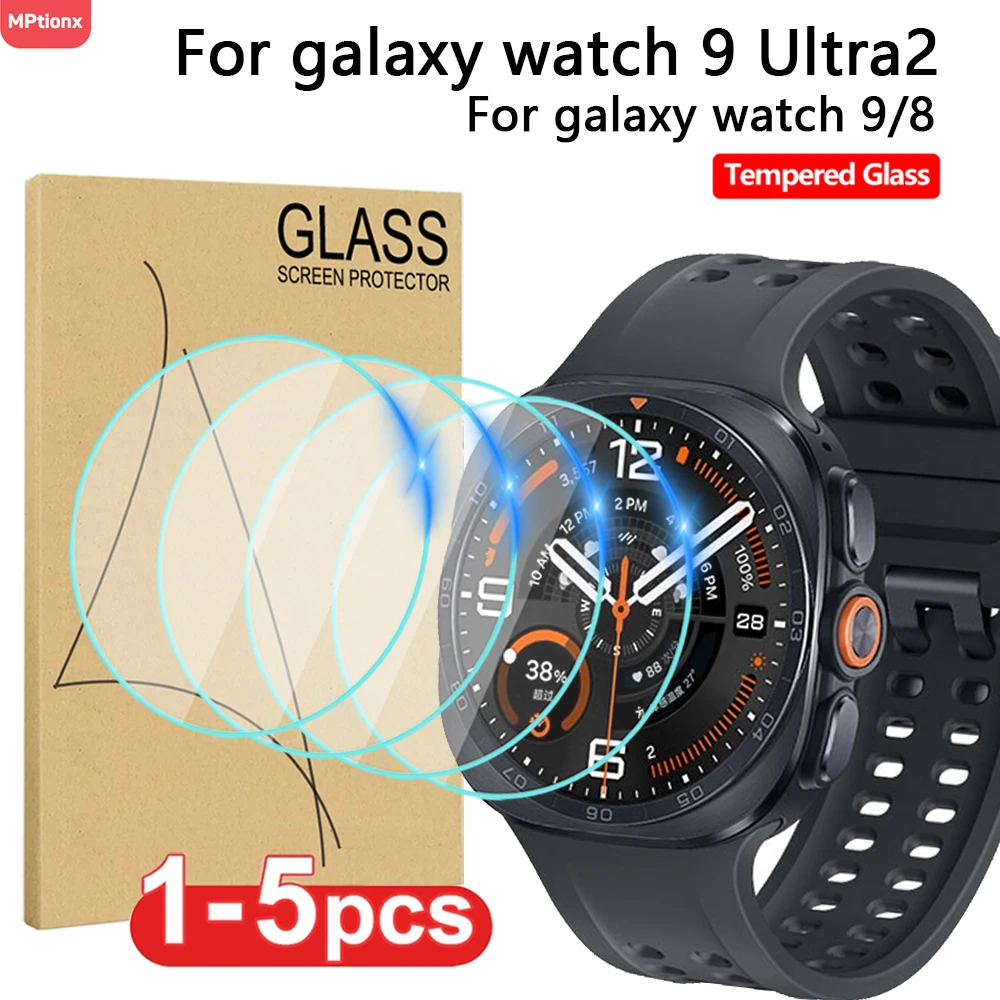 Tempered Glass for Samsung Galaxy Watch9 Ultra2 47mm Screen Protector Anti-Scratch for Galaxy Watch 9 8 40/44mm Film Accessories