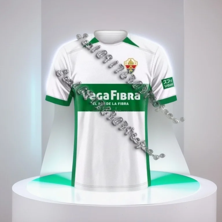 

Maillot's Residence, Elche CF Jersey, Men's Sports Casual Football, Racing Sports T-shirt, Breathable and Quick-drying