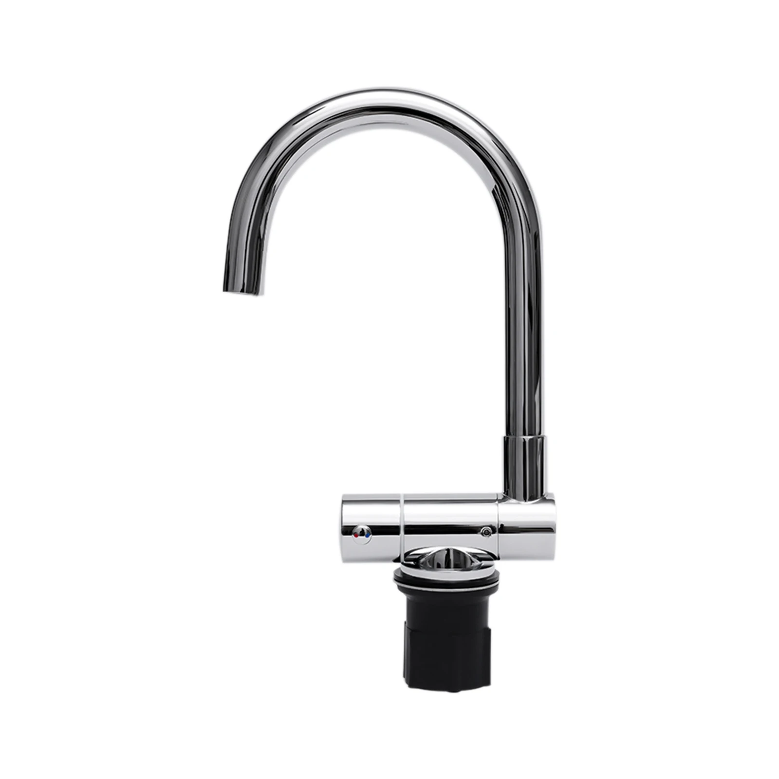 Zlewozmywak ze stali nierdzewnej do kampera, przyczepy kempingowej, łodzi, z składaną baterią i pokrywą z hartowanego szkła, akcesoria do kampera, przyczepy kempingowej.