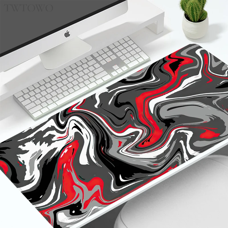 Mouse Pad Gamer Strata Liquid XL HD Home Large Mousepad XXL Mouse Mat keyboard pad Office Soft Natural Rubber Carpet PC Mice Pad