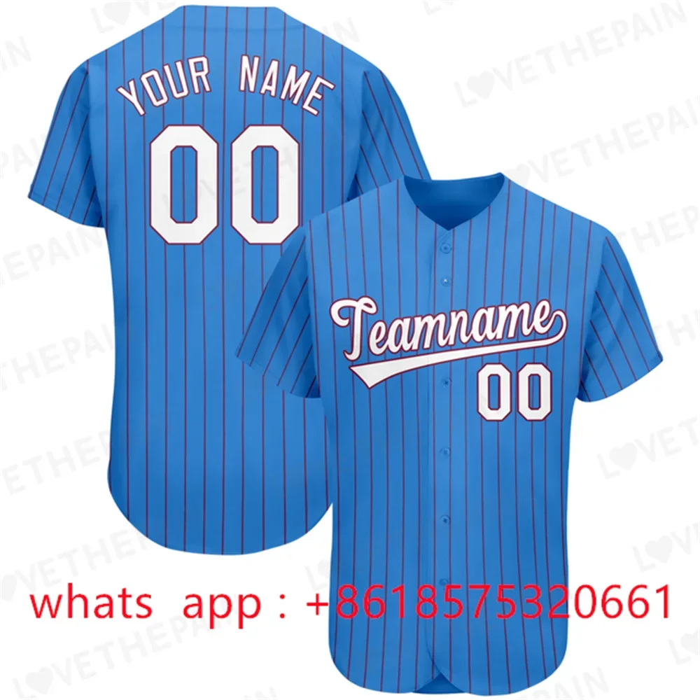 

Custom Baseball Jerseys 90s Street Hip-Hop Sweat-Absorbent Softball Uniform Short-Sleeve Cardigan Baseball Training Shirt