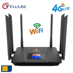 Nuovo router WiFi 4G LTE Cat 4, chipset MTK, router modem LTE, router cellulare 4G con scheda SIM, WiFi dual-band.