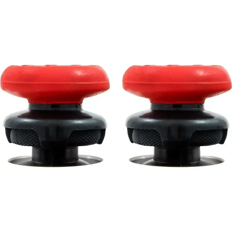 KontrolFreek FPS Freek Inferno for Playstation 4 PS4 and PlayStation 5 PS5 | Performance Thumbsticks | 2 High-Rise Concave | Red