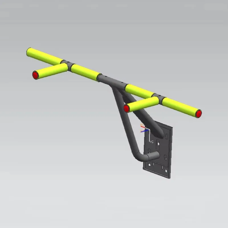 شريط سحب لأعلى مثبت على الحائط لتمرين الجزء العلوي من الجسم #3