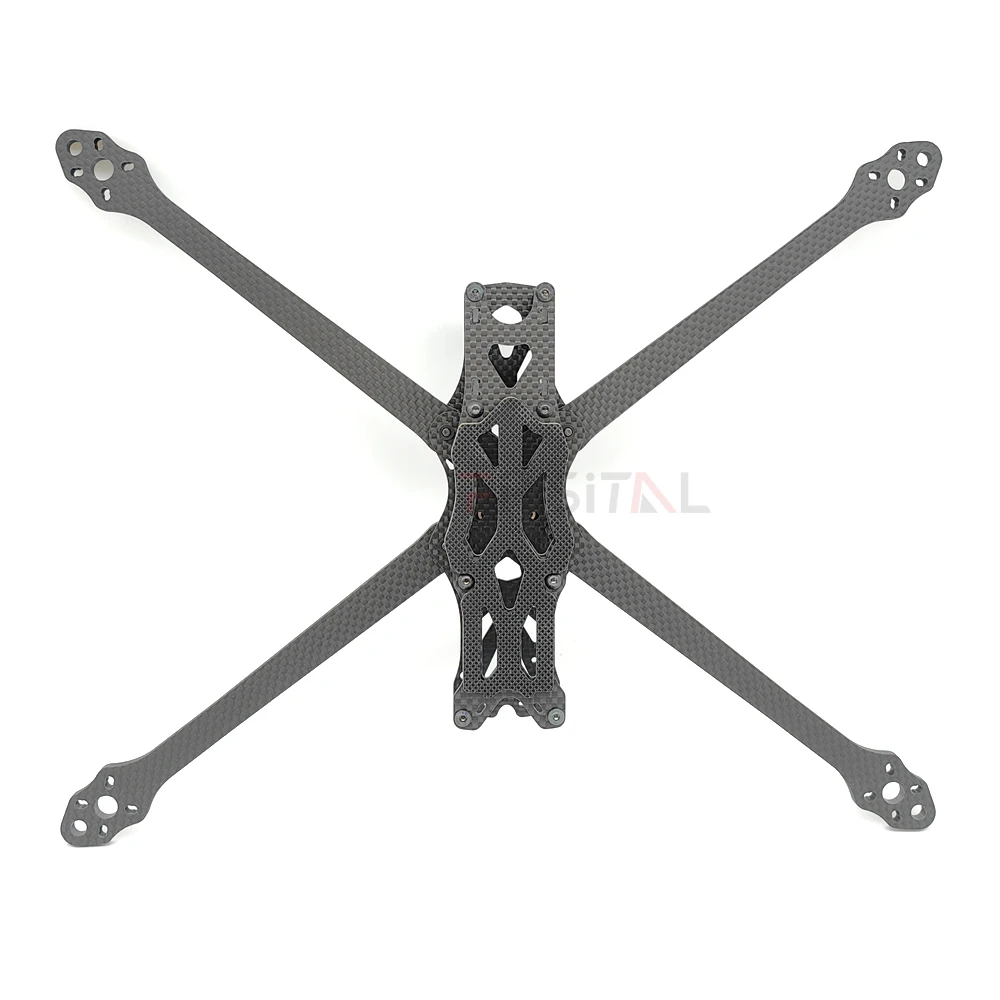 APEX HD Carbon-Faser FPV-Rahmen Freestyle 5/6/7 Zoll Renndrohnen-Teile für 19/20mm Kamera | DJI Air Unit/VISTA VTX Kit/Analog