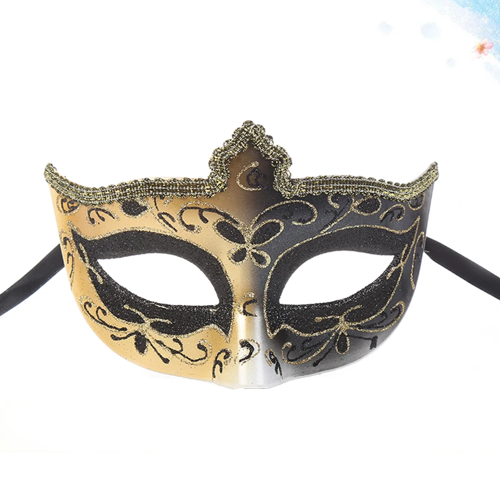 

Half Face Mask Kid Cosplay Masks Miss Halloween Masquerade Dance Makeup Prop