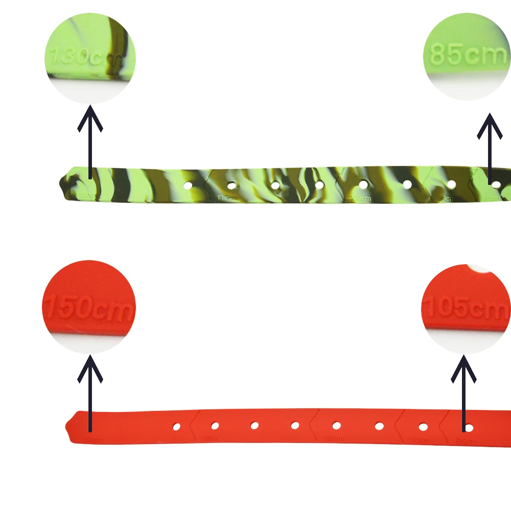 절단 가능한 실리콘 젤 고무 무게추 벨트, 스테인레스 스틸 버클 포함, 프리다이빙 스쿠버다이빙 BCD 액세서리, 1.3m ~ 1.5m, 1 개