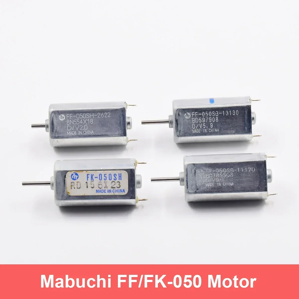 Mabuchi FF-050SB-11170/13130/2622 FK-050SH-07350 Mini Micro 050 Motor DC 1.5V 2V 5V 6V 7V 9V 12V for Car Audio AV electric Lock