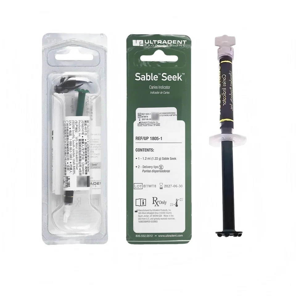 

1pc Ultradent Dental Decay Detector Solution Cavity Prep Professional Caries Indicator Staining Dye Material Clinic Consumables