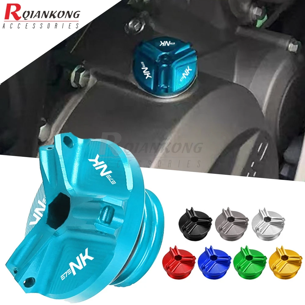 

M19*2.5 Motorcycle Aluminum For CFMOTO 675NK 675 NK 675-NK NK 675 2023 2024 2025 2026 Oil Filter Cup Engine Plug Covers Caps