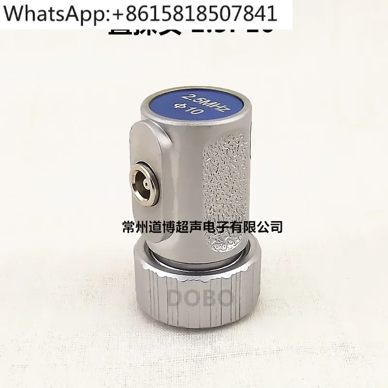 

Ultrasonic flaw detector straight probe 2.5P10 single crystal 2mhz4mhz5mhz non-destructive testing UT longitudinal wave