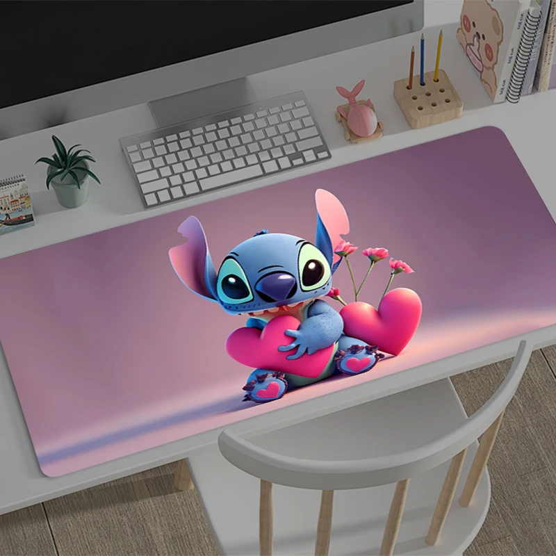 

S-Stitchs Mousepad Office Computer Desk Mat Keyboard Mouse Pad Laptop Cushion Anti-slip Deskpad PC carpet kawaii Large Mousepad