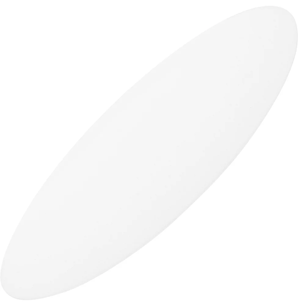 

Round Acrylic Ceiling Light Panel Flat Design Bedroom LED Flush Mount Plastic Lampshade White Illumination