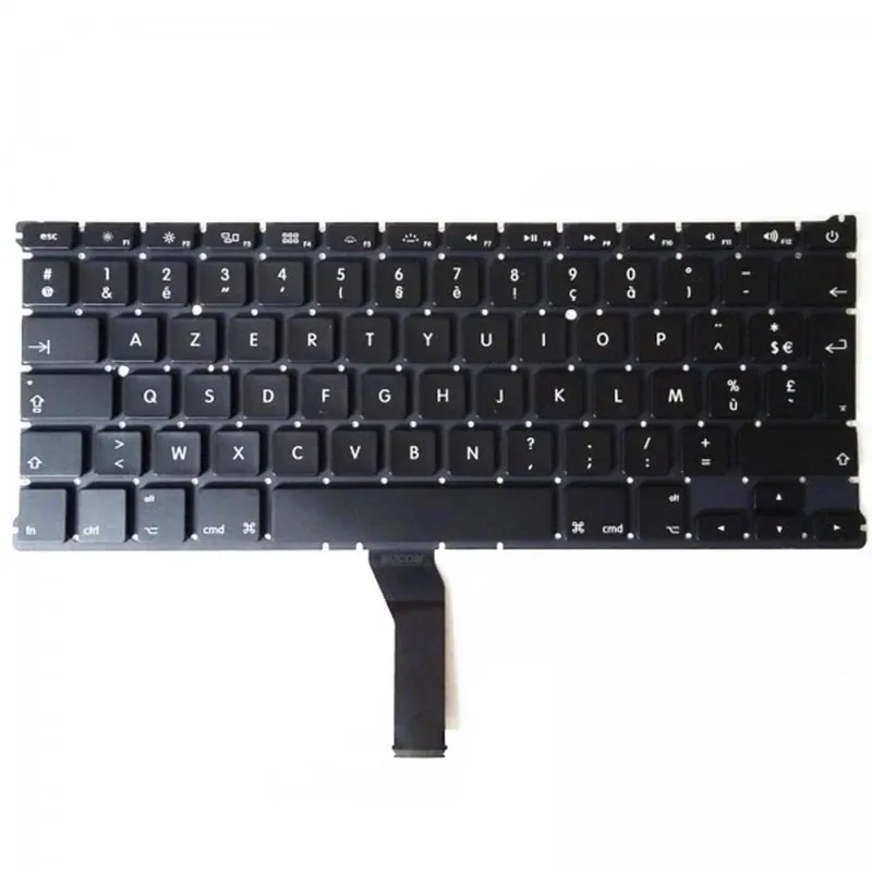 US/UK/FR/SP/TR/Sweden/German/CZ/IT/Denmark/Swiss/Arabic/Thailand/Portugal Layout Language For Macbook Air 13