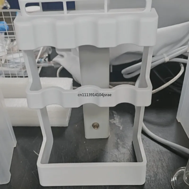 Rotary Pipette Stand, Circular T-Type Pipettor Holder, Universal Lab Pipette Rack, Detachable Support Bracket for Laboratory
