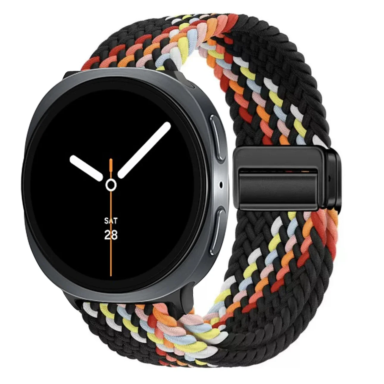 Geflochtenes Solo-Loop-Armband für Samsung Galaxy Watch 8 40/44mm Zubehör Nylon-Armband Correa Galaxy Watch 8 Classic Band 46mm – Detail 20