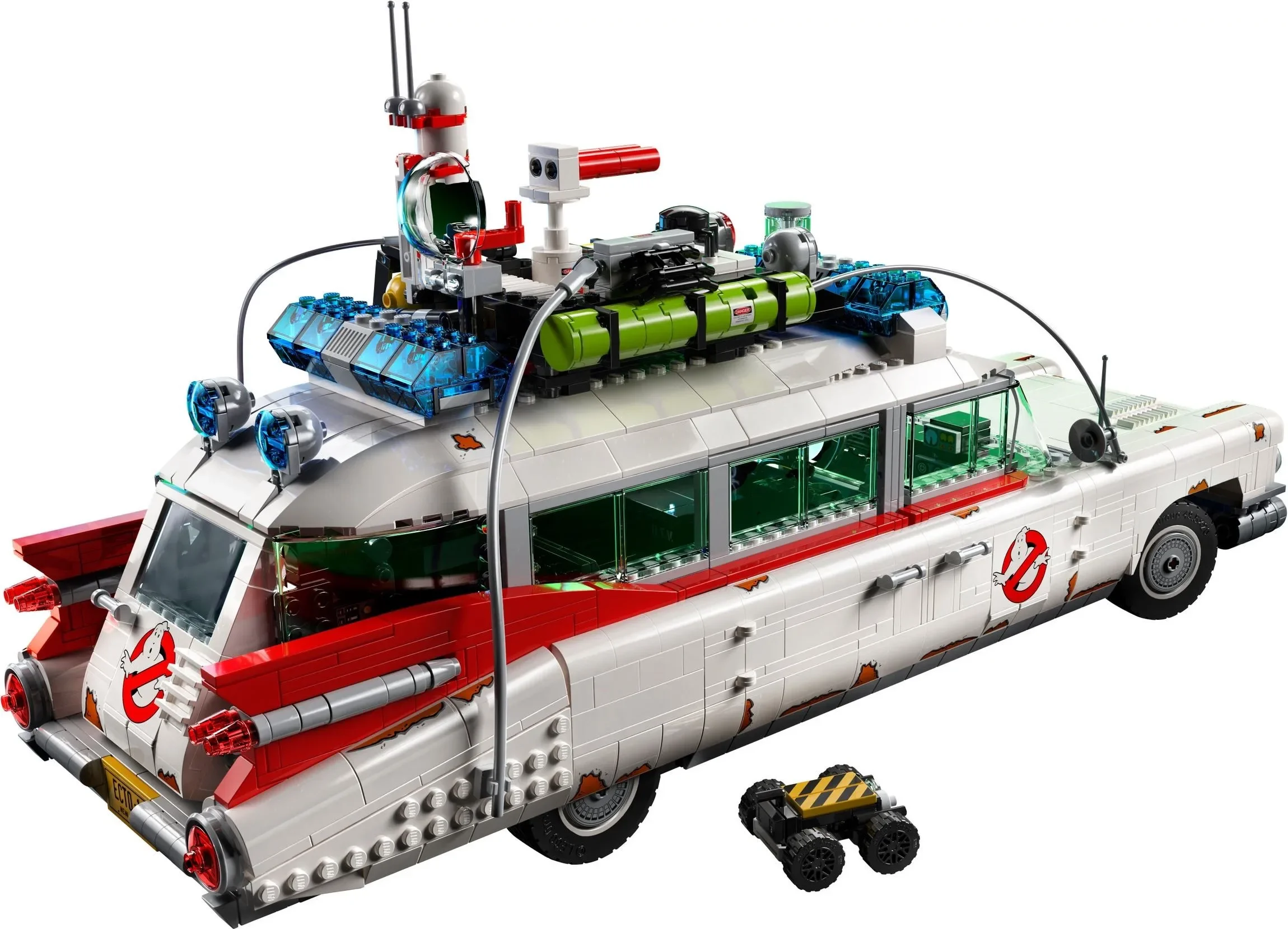 With Original Box352 PCS ECTO-1 Creative Vehicle Building Block Compatible with 10274 Bricks Toy Car Model Car gift