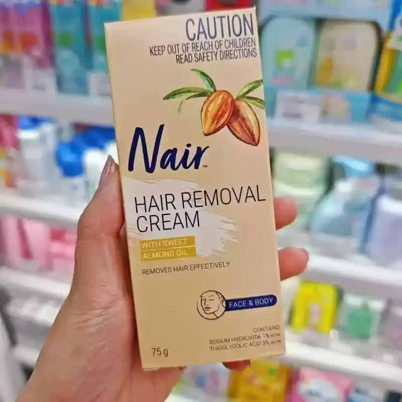 Australia Nair Sensitive Hair Removal Cream Gently & Quickly Remove Hair Around Sensitive Areas Cream For Hair Remover Treatment