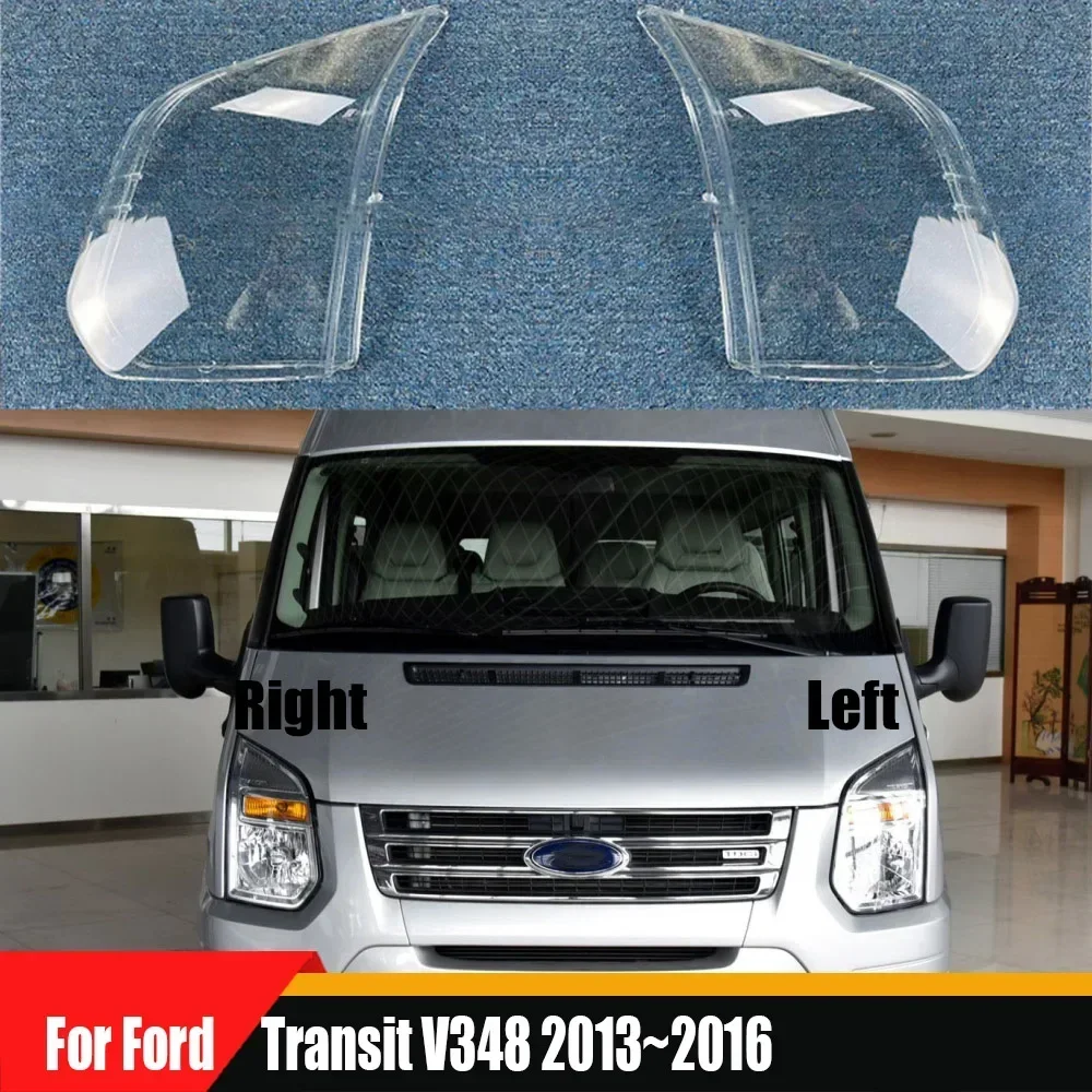 

Для Ford Transit V348 2013 ~ 2016 крышка фары прозрачная маска абажур корпус фары линза заменить оригинальный абажур